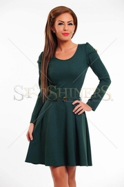 rochie verde inchis